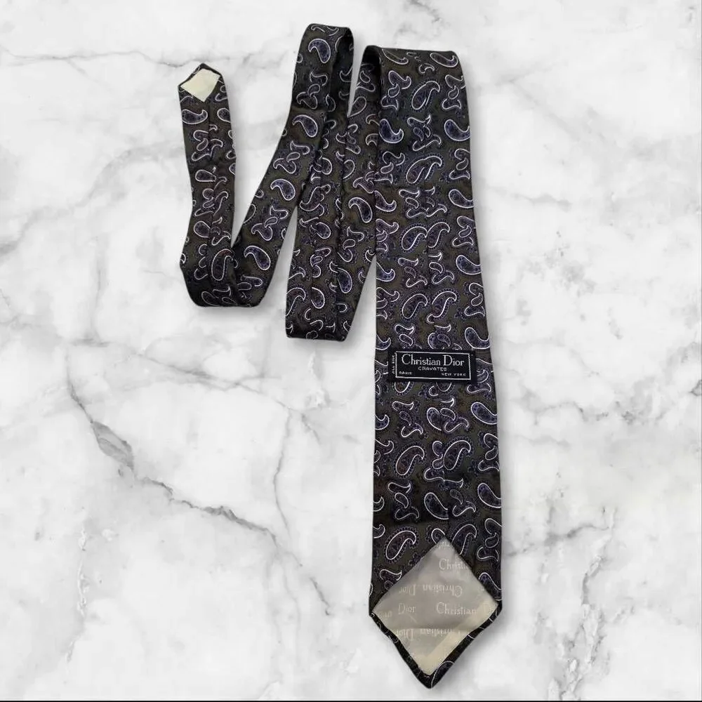 Dior christian silk